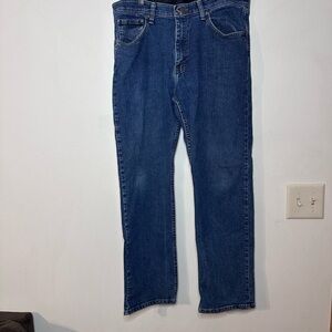 Wrangler Men's Bootcut Jeans in Classic Blue